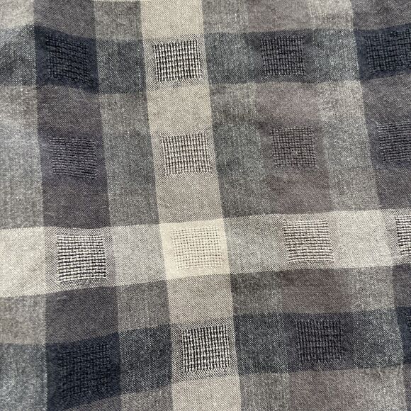 Billy Reid Shirt Button Front Men’s Size Small‎ Checkered Standard Cut TURKEY - Picture 3 of 8